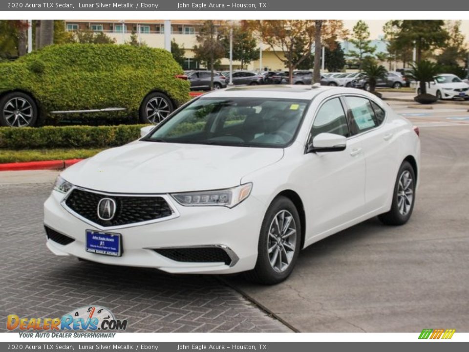 2020 Acura TLX Sedan Lunar Silver Metallic / Ebony Photo #4