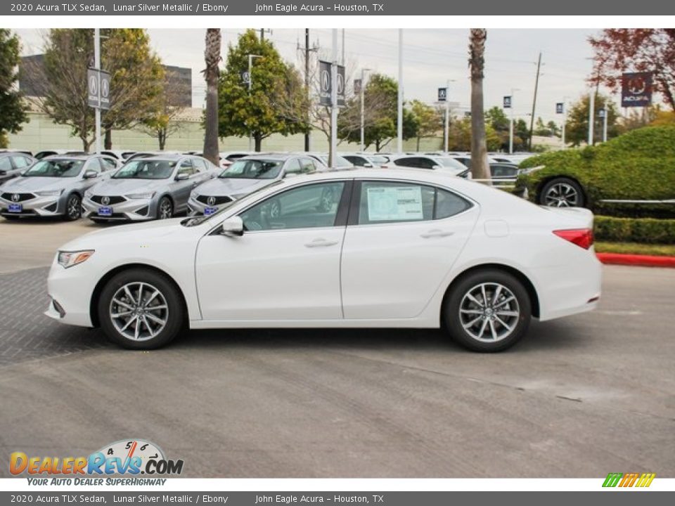 2020 Acura TLX Sedan Lunar Silver Metallic / Ebony Photo #5