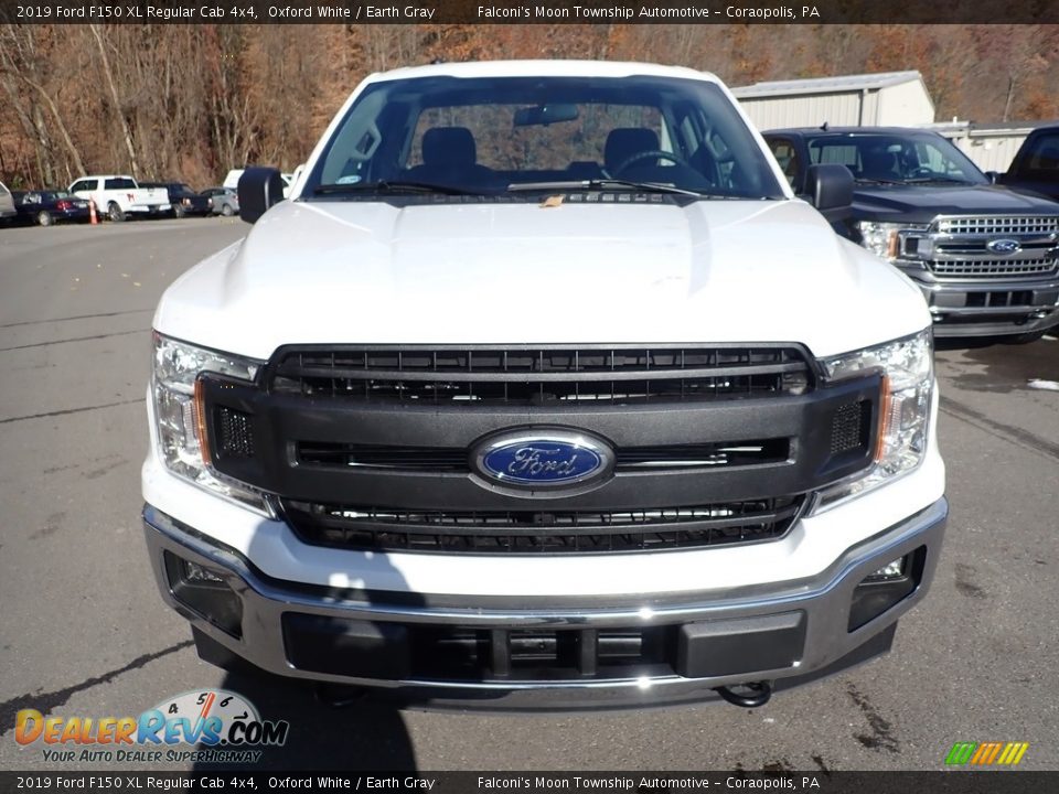 2019 Ford F150 XL Regular Cab 4x4 Oxford White / Earth Gray Photo #4