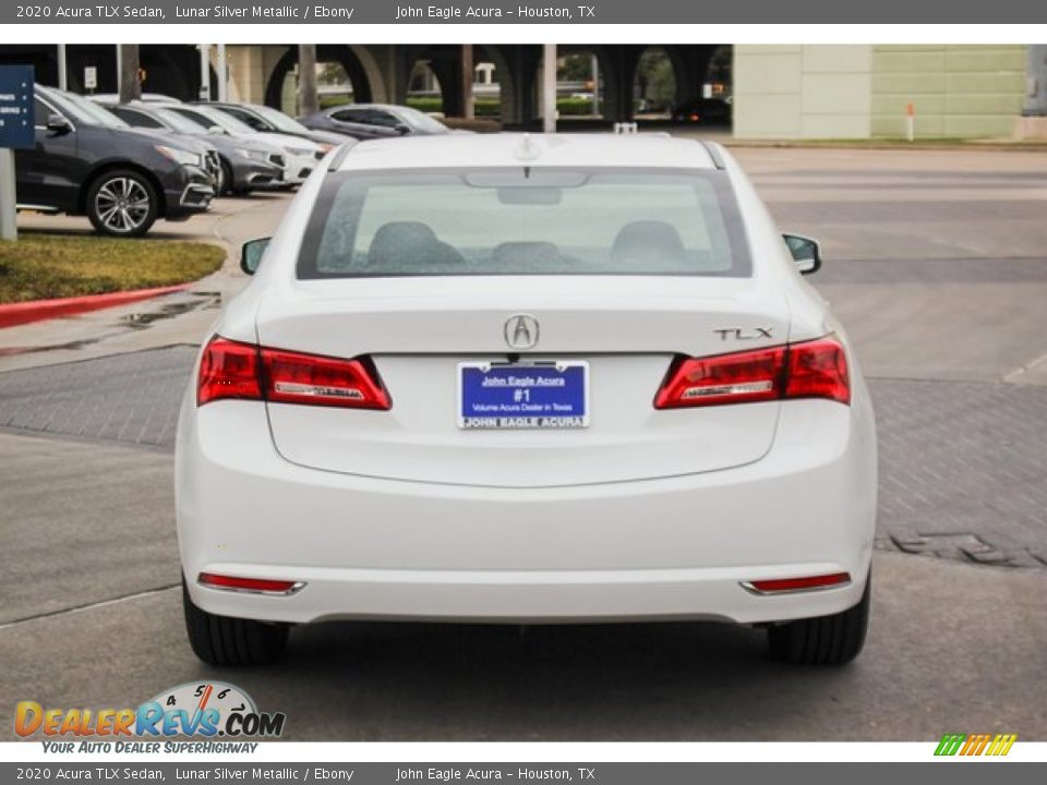 2020 Acura TLX Sedan Lunar Silver Metallic / Ebony Photo #7