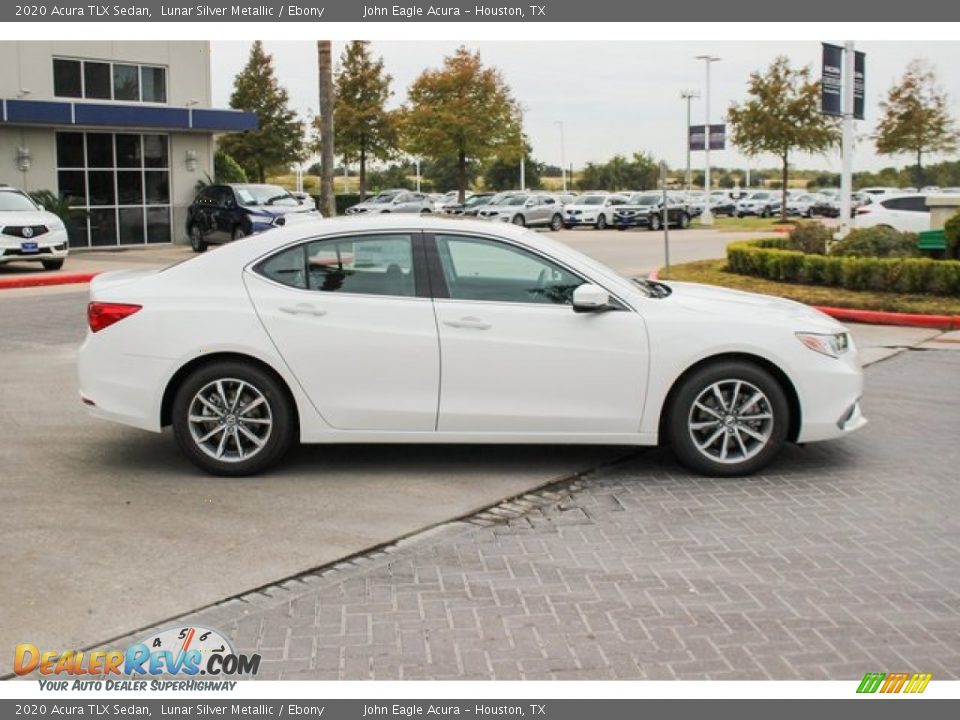 2020 Acura TLX Sedan Lunar Silver Metallic / Ebony Photo #9