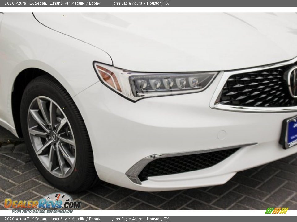 2020 Acura TLX Sedan Lunar Silver Metallic / Ebony Photo #11
