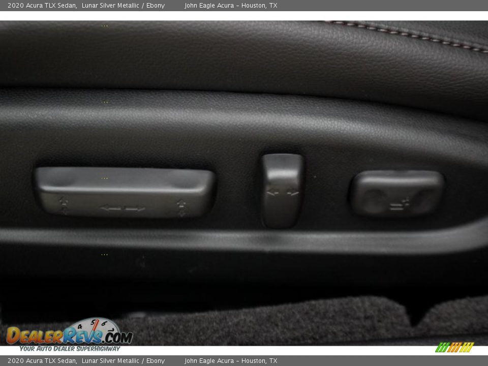 2020 Acura TLX Sedan Lunar Silver Metallic / Ebony Photo #14