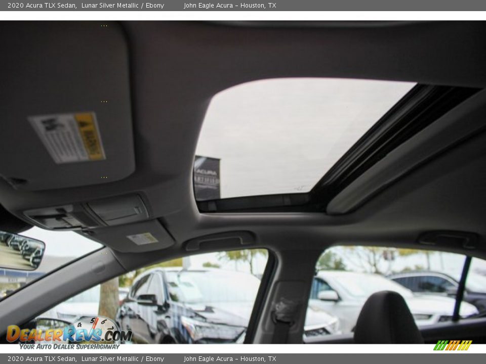 2020 Acura TLX Sedan Lunar Silver Metallic / Ebony Photo #15