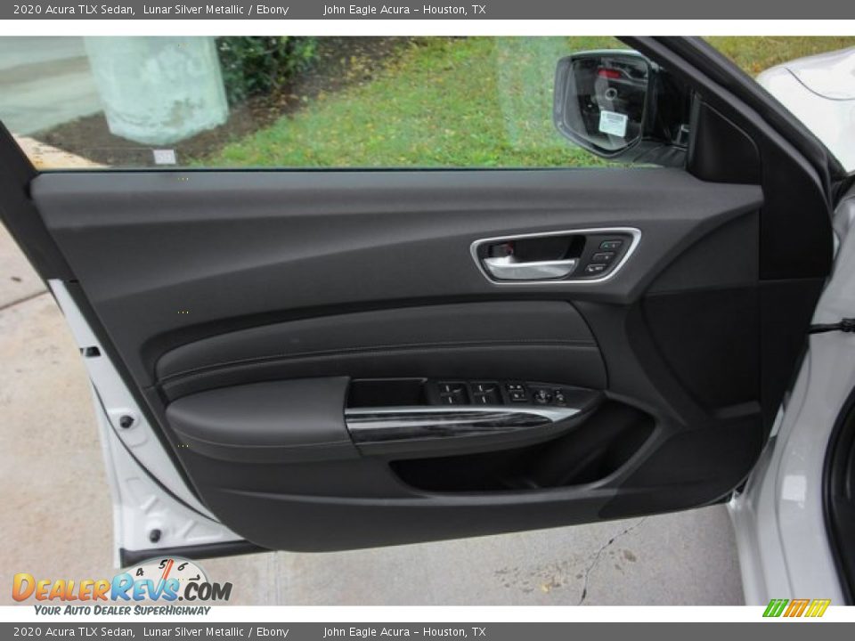 2020 Acura TLX Sedan Lunar Silver Metallic / Ebony Photo #16