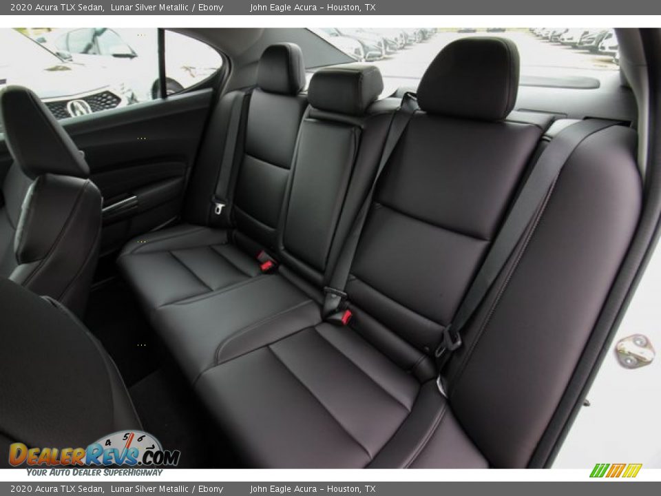2020 Acura TLX Sedan Lunar Silver Metallic / Ebony Photo #19