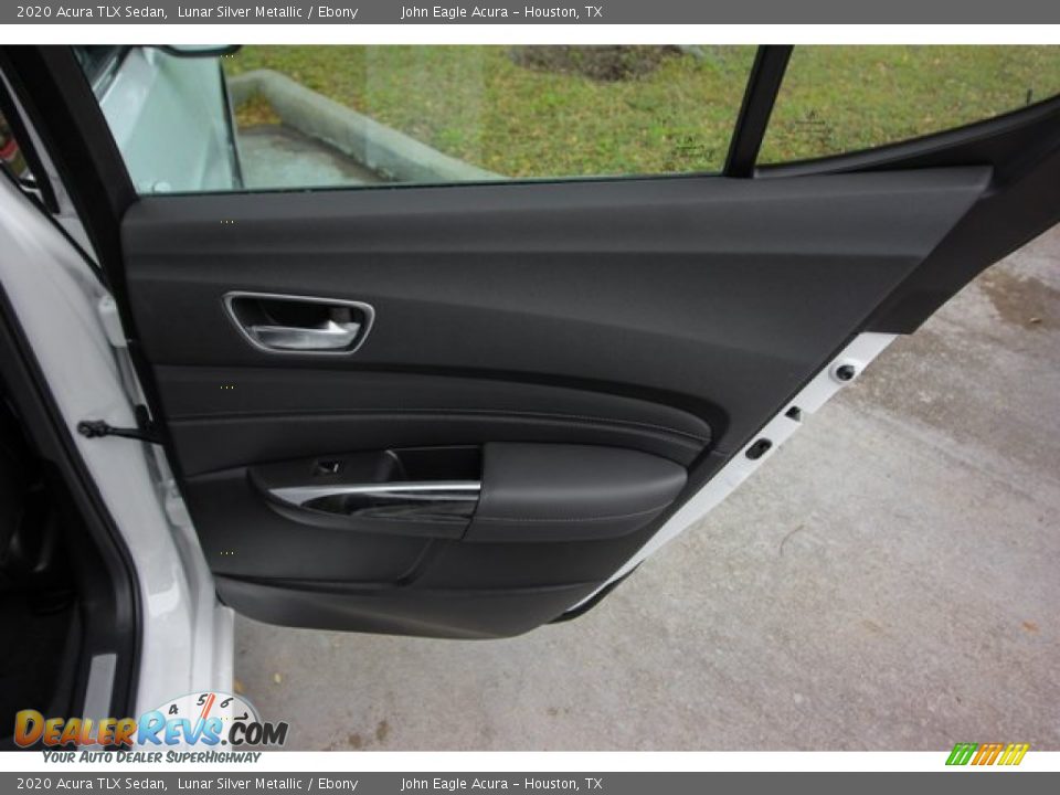 2020 Acura TLX Sedan Lunar Silver Metallic / Ebony Photo #21