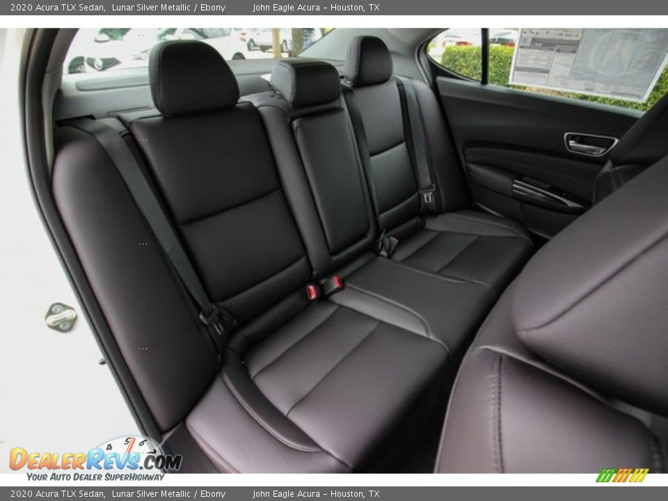 2020 Acura TLX Sedan Lunar Silver Metallic / Ebony Photo #22
