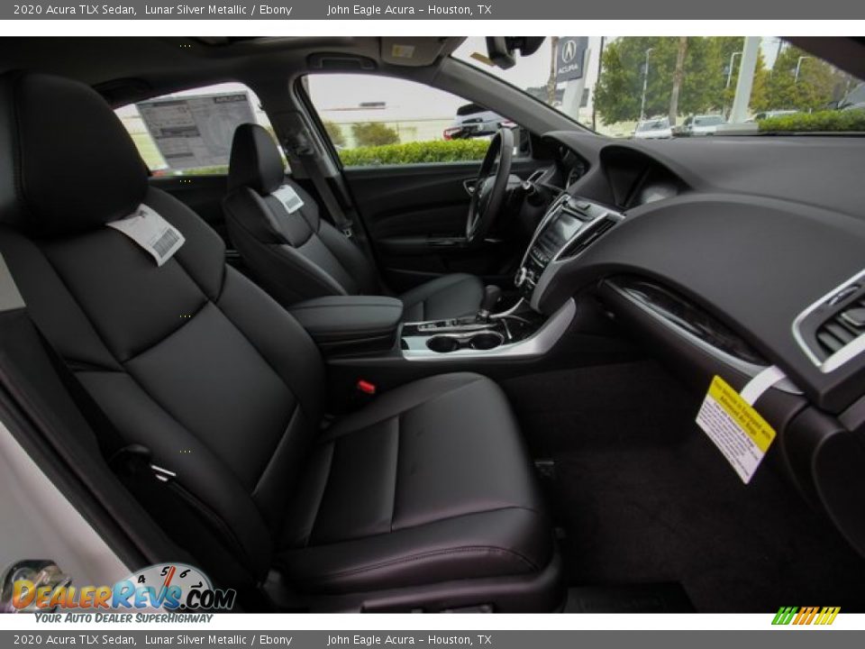2020 Acura TLX Sedan Lunar Silver Metallic / Ebony Photo #24