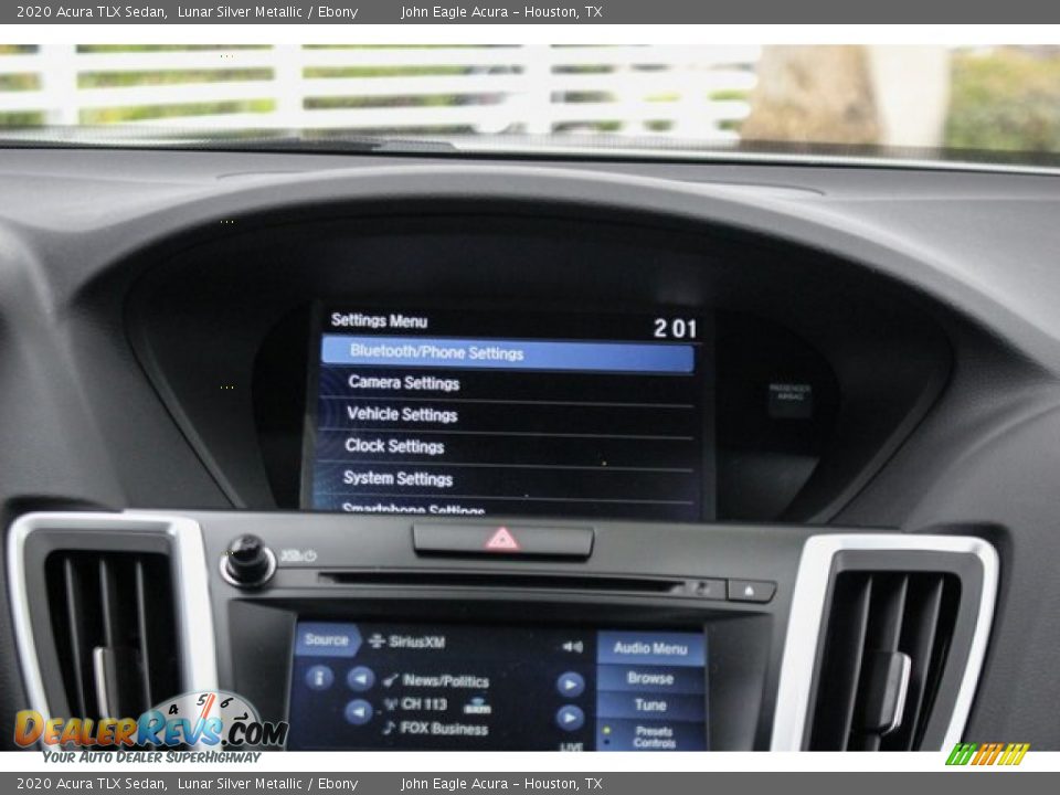 2020 Acura TLX Sedan Lunar Silver Metallic / Ebony Photo #27