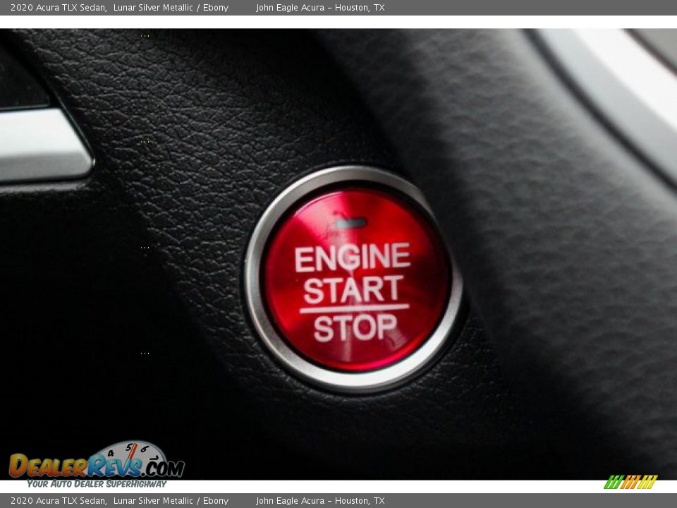 2020 Acura TLX Sedan Lunar Silver Metallic / Ebony Photo #31
