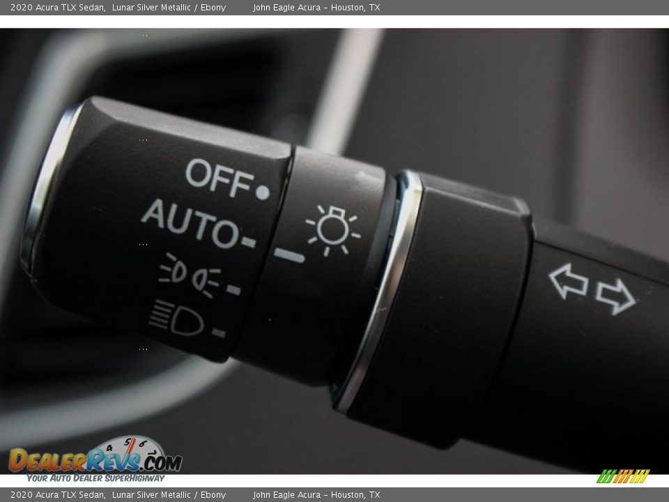 2020 Acura TLX Sedan Lunar Silver Metallic / Ebony Photo #36