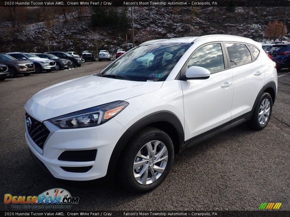 2020 Hyundai Tucson Value AWD Cream White Pearl / Gray Photo #5