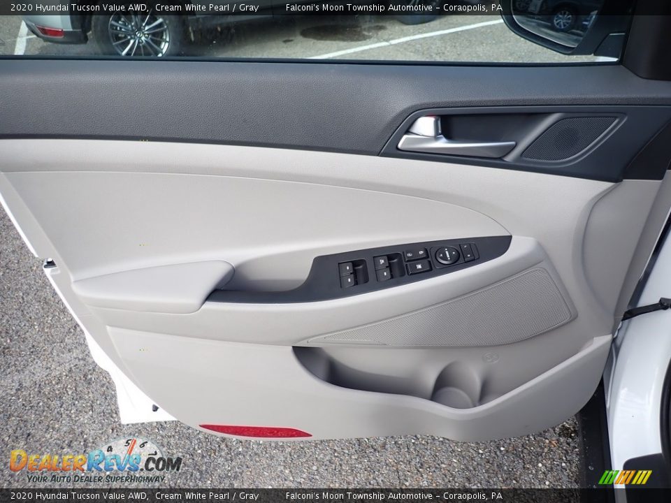 2020 Hyundai Tucson Value AWD Cream White Pearl / Gray Photo #10