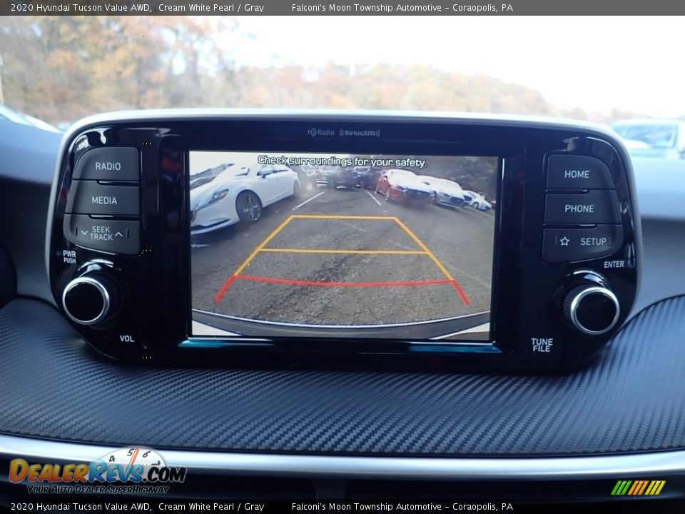 2020 Hyundai Tucson Value AWD Cream White Pearl / Gray Photo #14