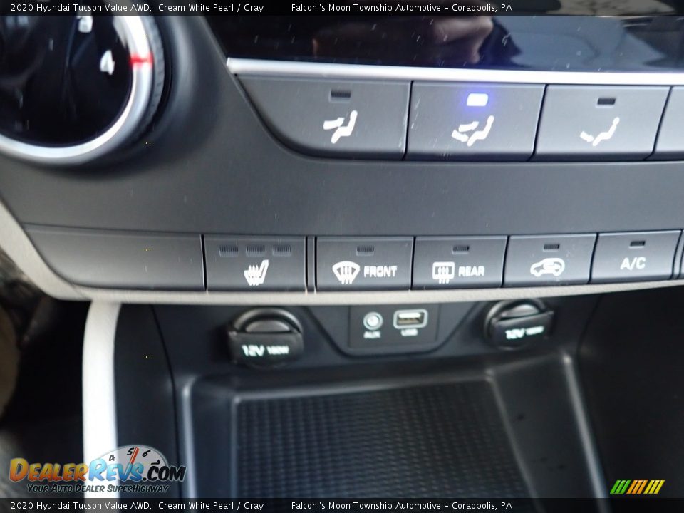 2020 Hyundai Tucson Value AWD Cream White Pearl / Gray Photo #15