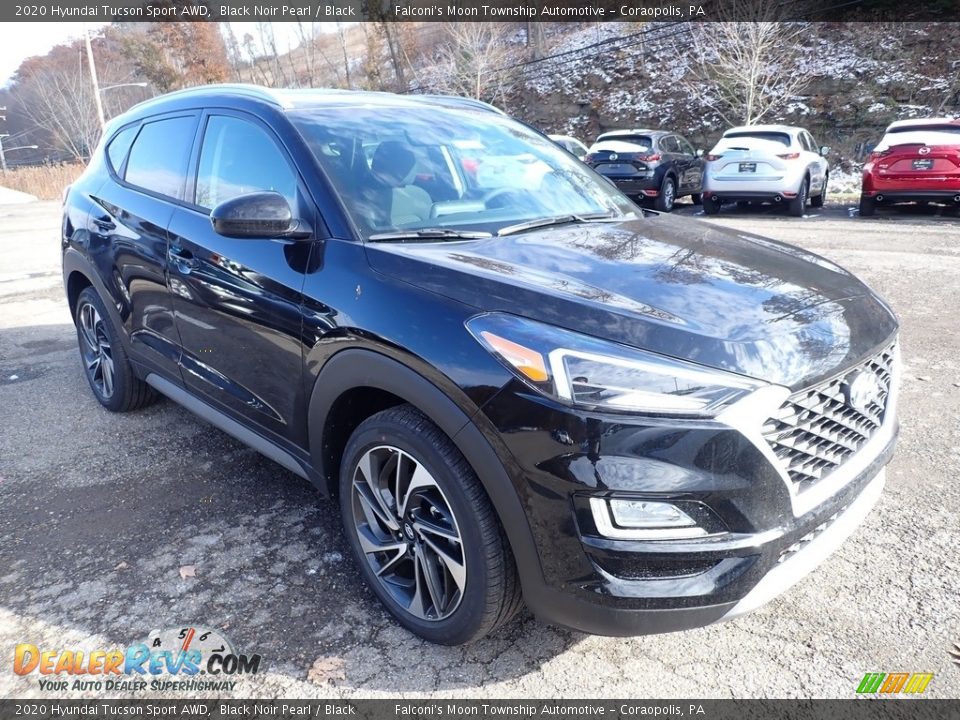 2020 Hyundai Tucson Sport AWD Black Noir Pearl / Black Photo #3