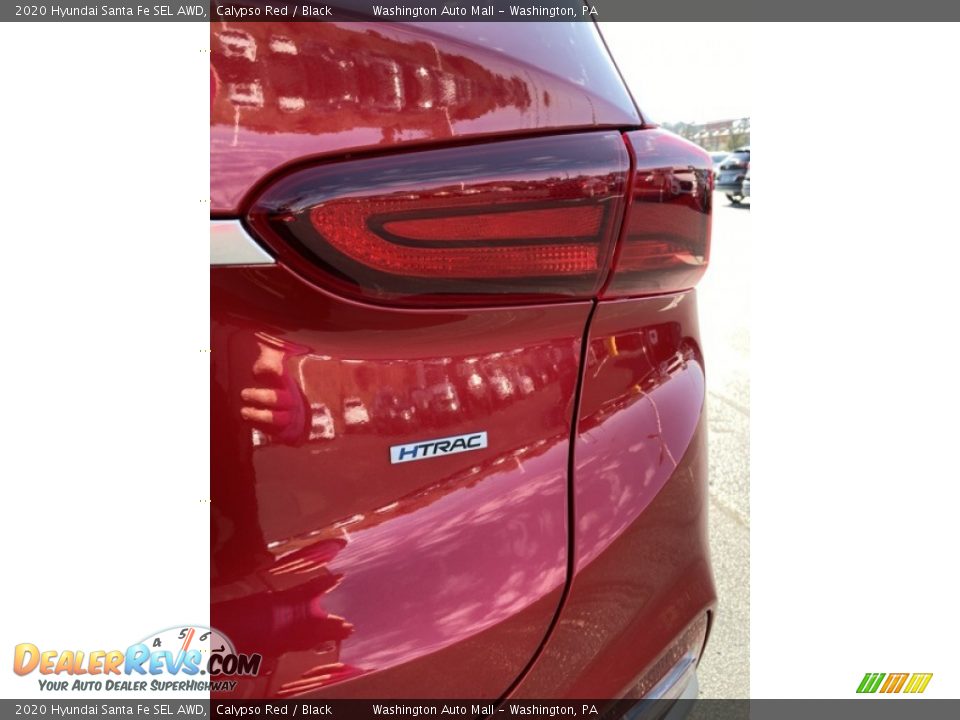 2020 Hyundai Santa Fe SEL AWD Calypso Red / Black Photo #23