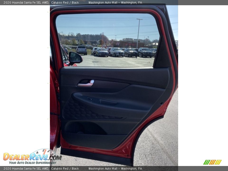 2020 Hyundai Santa Fe SEL AWD Calypso Red / Black Photo #24