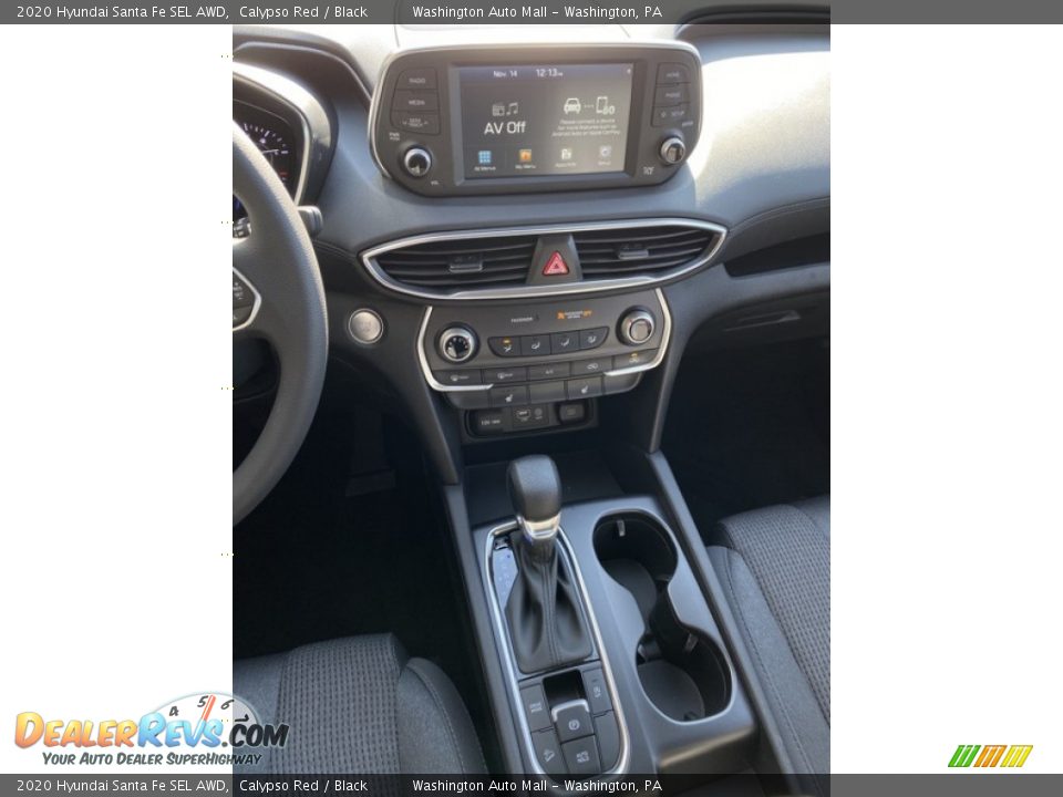 2020 Hyundai Santa Fe SEL AWD Calypso Red / Black Photo #32