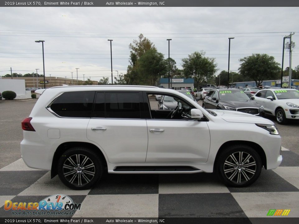2019 Lexus LX 570 Eminent White Pearl / Black Photo #3
