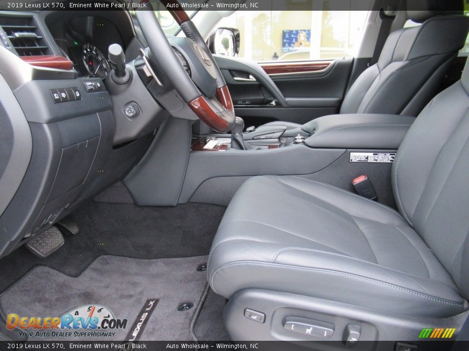 2019 Lexus LX 570 Eminent White Pearl / Black Photo #10