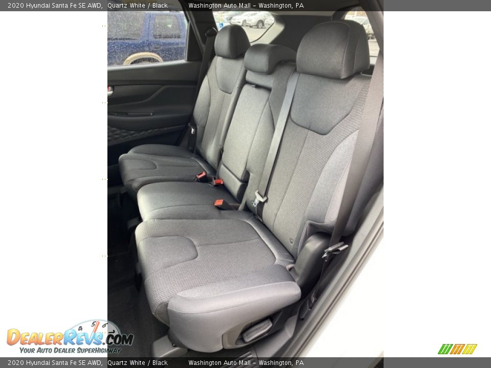 2020 Hyundai Santa Fe SE AWD Quartz White / Black Photo #19