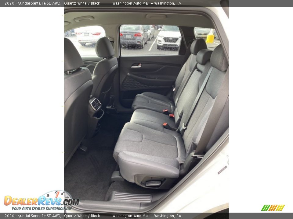 2020 Hyundai Santa Fe SE AWD Quartz White / Black Photo #20