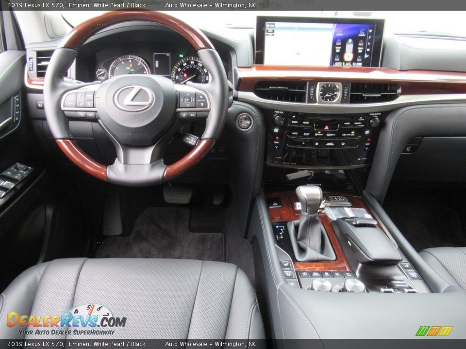 2019 Lexus LX 570 Eminent White Pearl / Black Photo #15