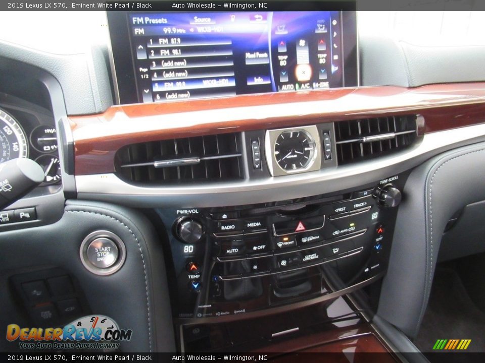 2019 Lexus LX 570 Eminent White Pearl / Black Photo #18