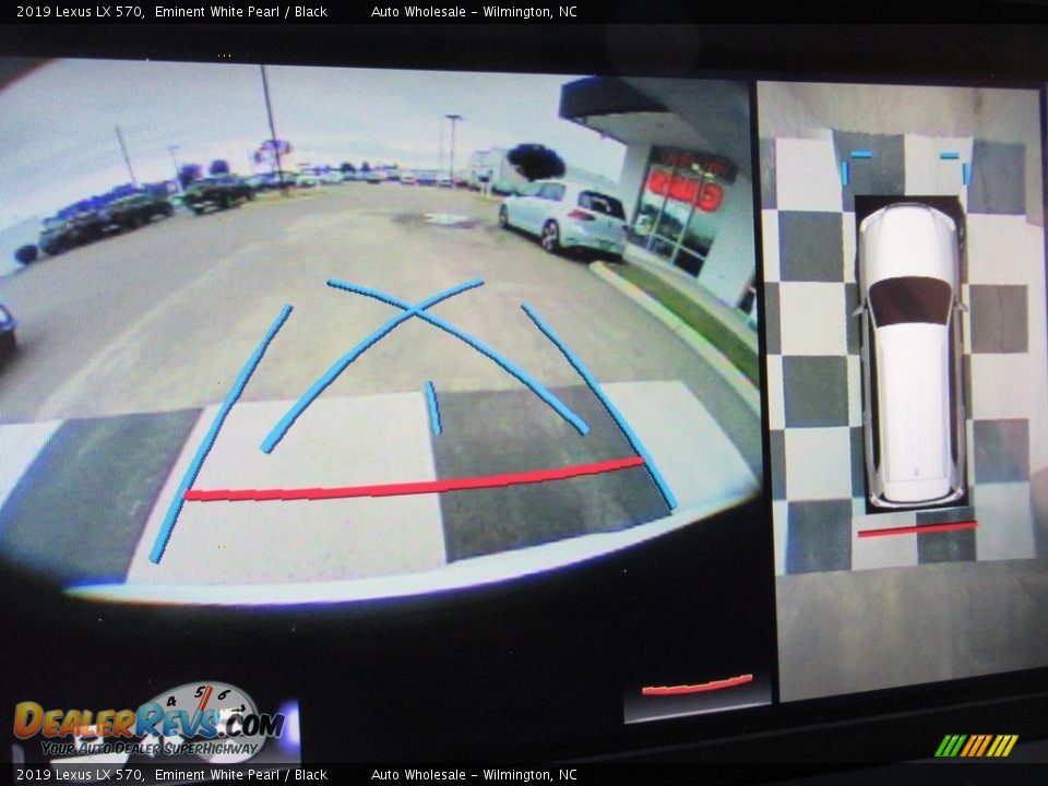 2019 Lexus LX 570 Eminent White Pearl / Black Photo #19