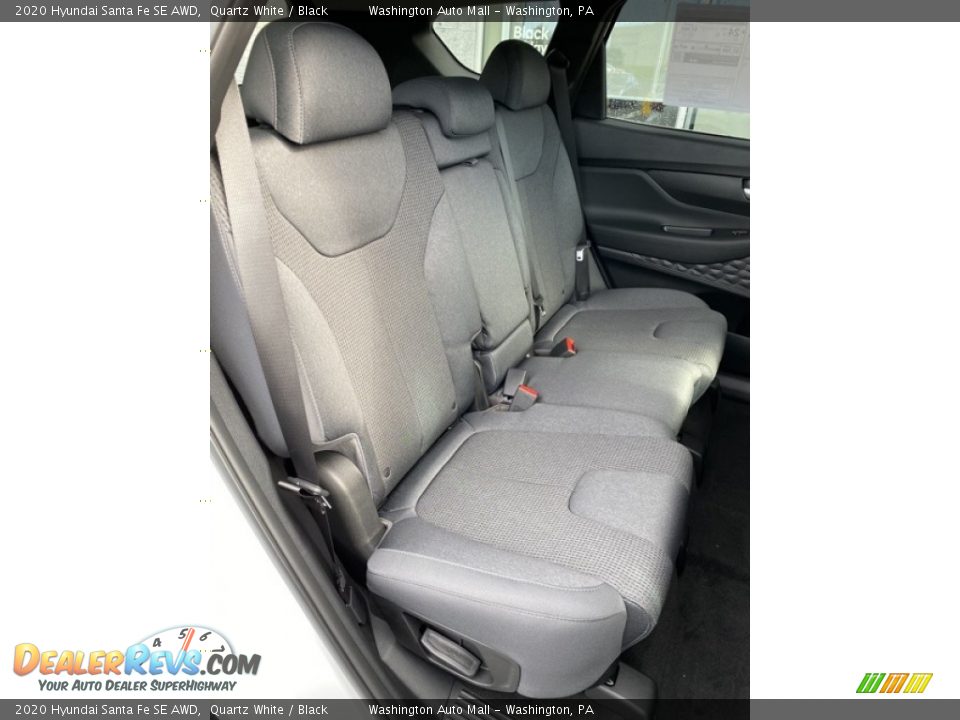 2020 Hyundai Santa Fe SE AWD Quartz White / Black Photo #26
