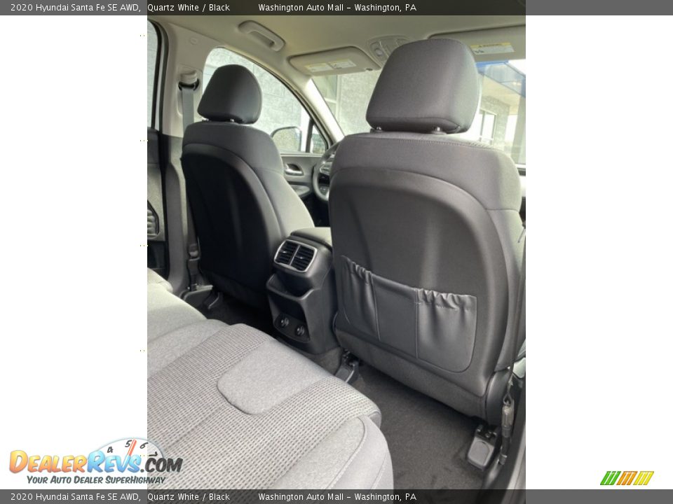 2020 Hyundai Santa Fe SE AWD Quartz White / Black Photo #27