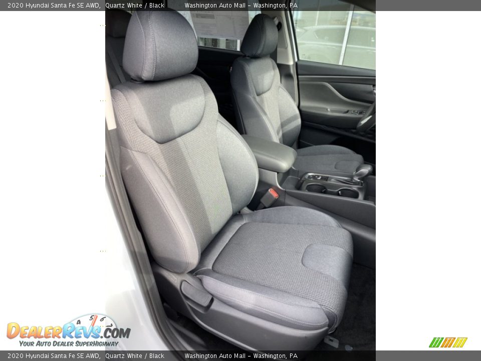 2020 Hyundai Santa Fe SE AWD Quartz White / Black Photo #29