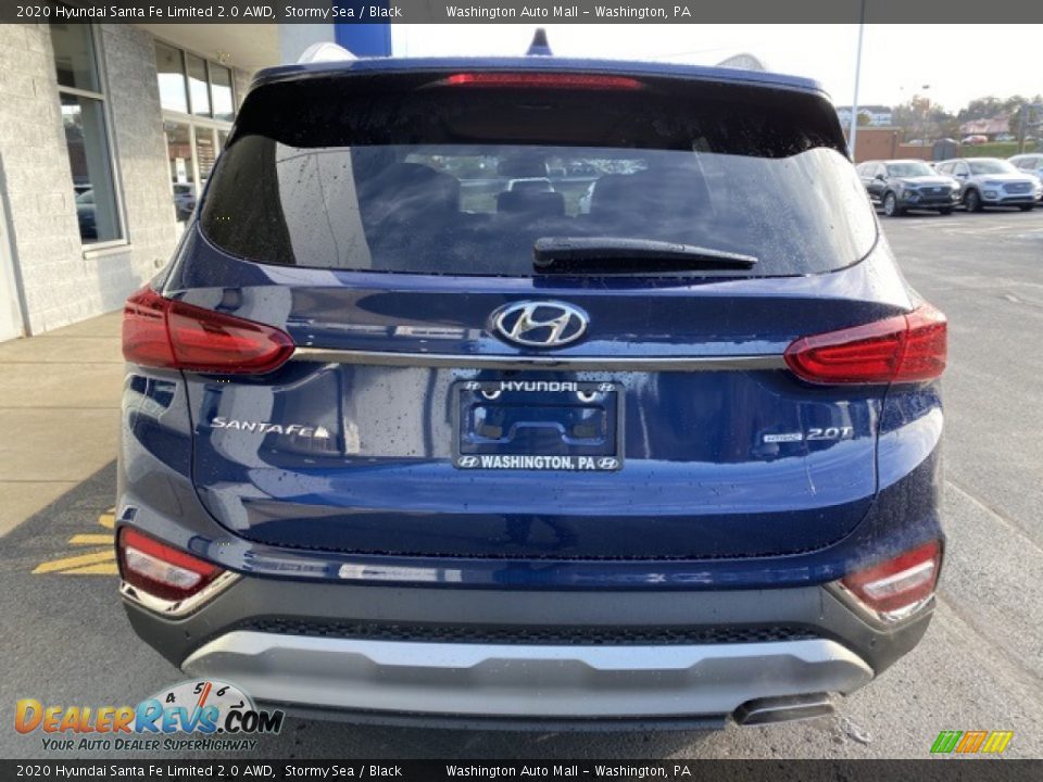 2020 Hyundai Santa Fe Limited 2.0 AWD Stormy Sea / Black Photo #5