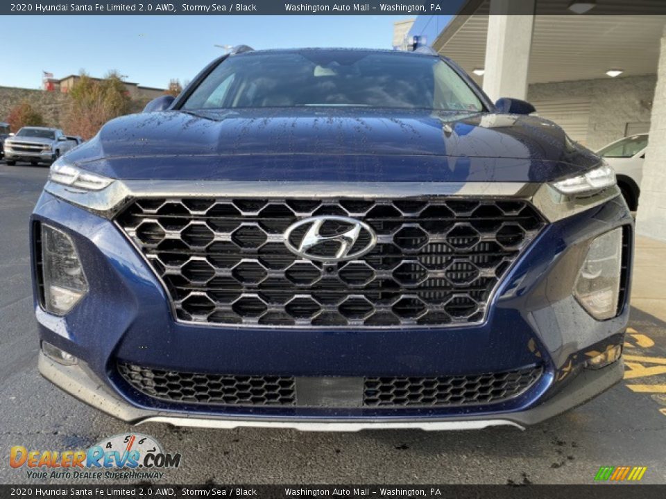 2020 Hyundai Santa Fe Limited 2.0 AWD Stormy Sea / Black Photo #8