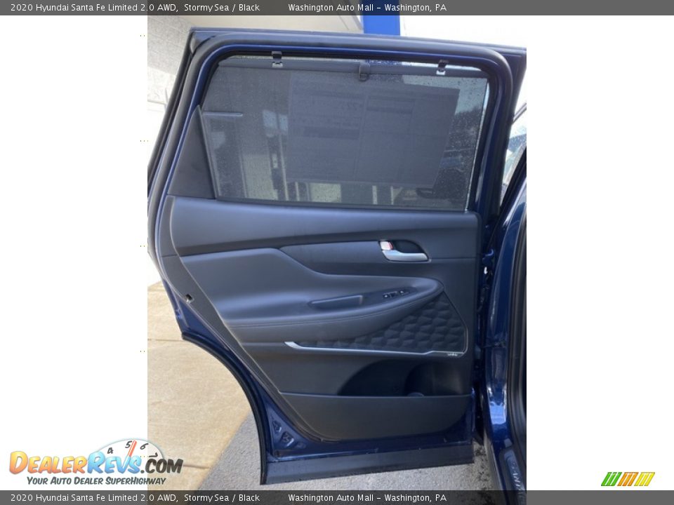 2020 Hyundai Santa Fe Limited 2.0 AWD Stormy Sea / Black Photo #17
