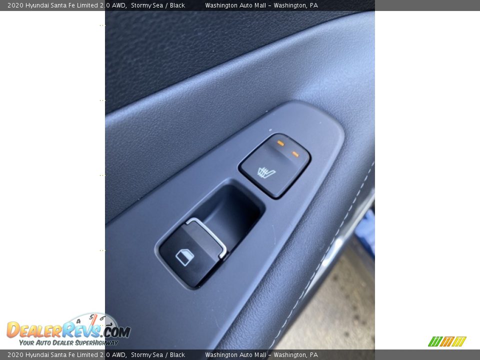 2020 Hyundai Santa Fe Limited 2.0 AWD Stormy Sea / Black Photo #19