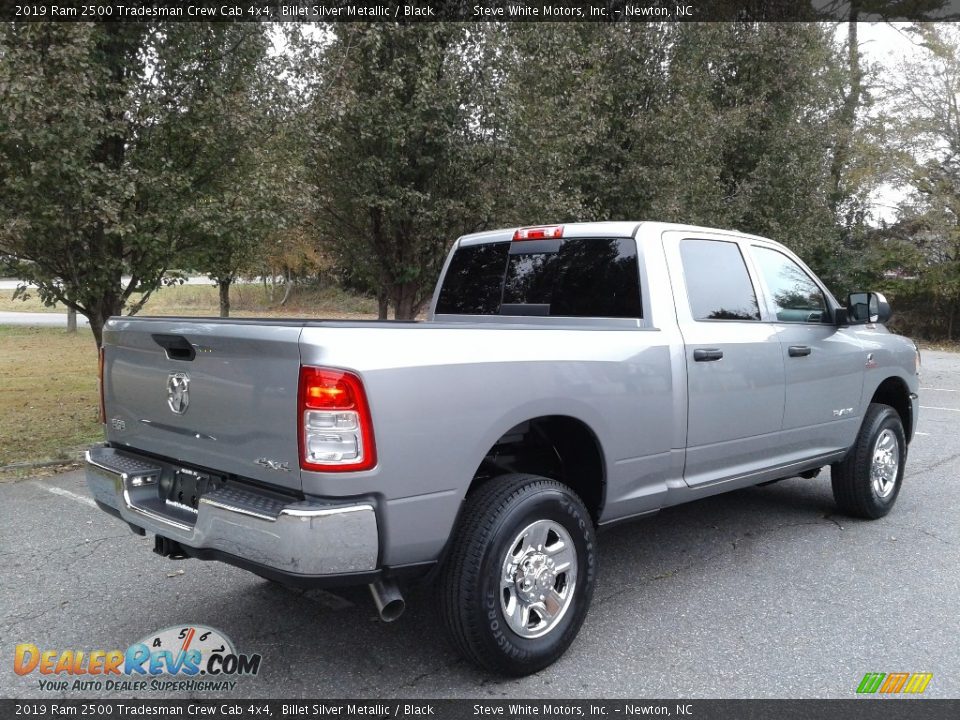 2019 Ram 2500 Tradesman Crew Cab 4x4 Billet Silver Metallic / Black Photo #6