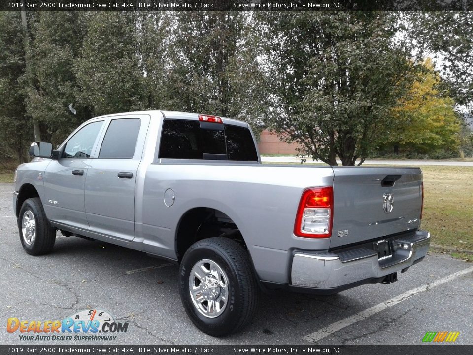 2019 Ram 2500 Tradesman Crew Cab 4x4 Billet Silver Metallic / Black Photo #8