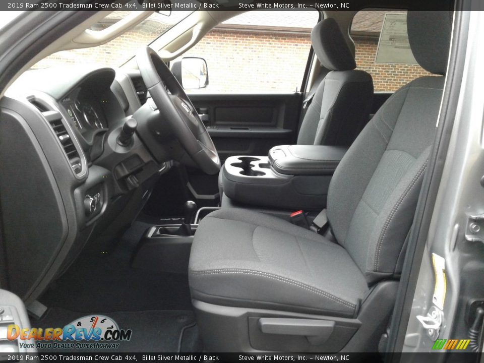 Black Interior - 2019 Ram 2500 Tradesman Crew Cab 4x4 Photo #10