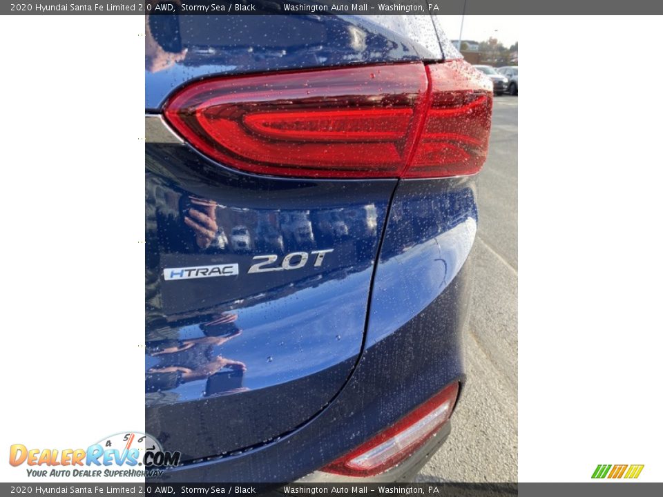 2020 Hyundai Santa Fe Limited 2.0 AWD Stormy Sea / Black Photo #26