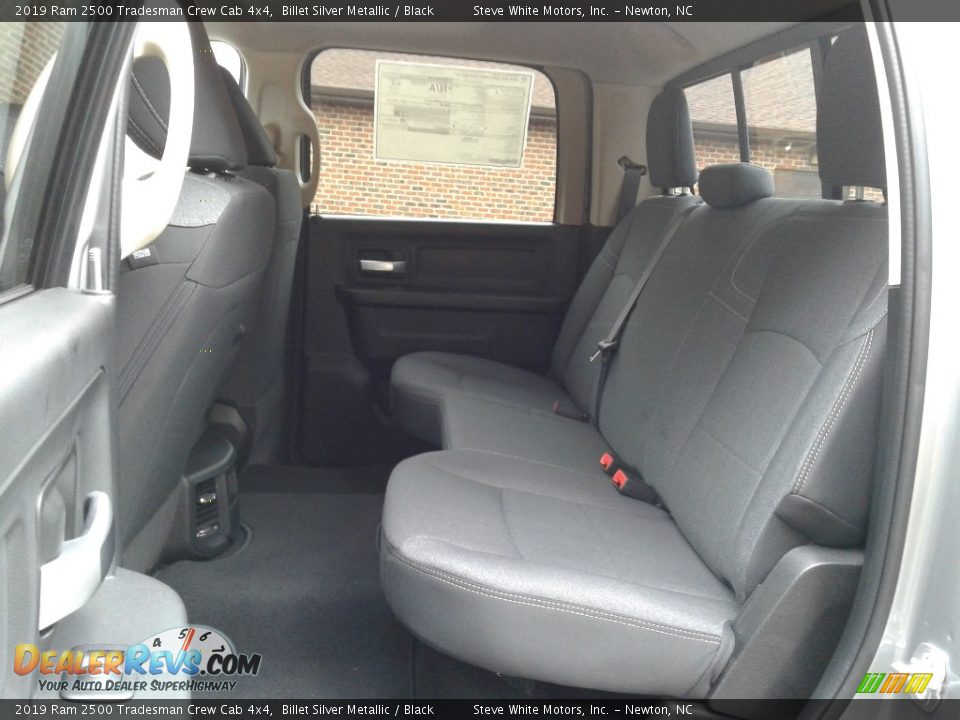 Rear Seat of 2019 Ram 2500 Tradesman Crew Cab 4x4 Photo #11