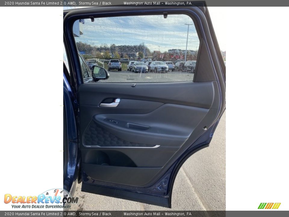 2020 Hyundai Santa Fe Limited 2.0 AWD Stormy Sea / Black Photo #27