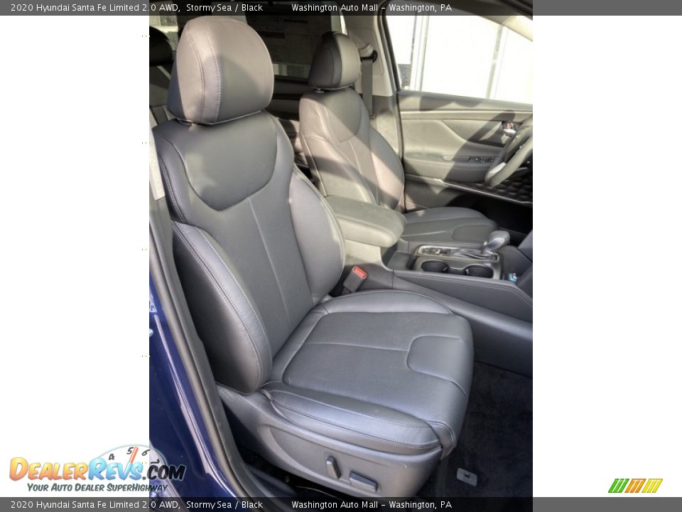 2020 Hyundai Santa Fe Limited 2.0 AWD Stormy Sea / Black Photo #31