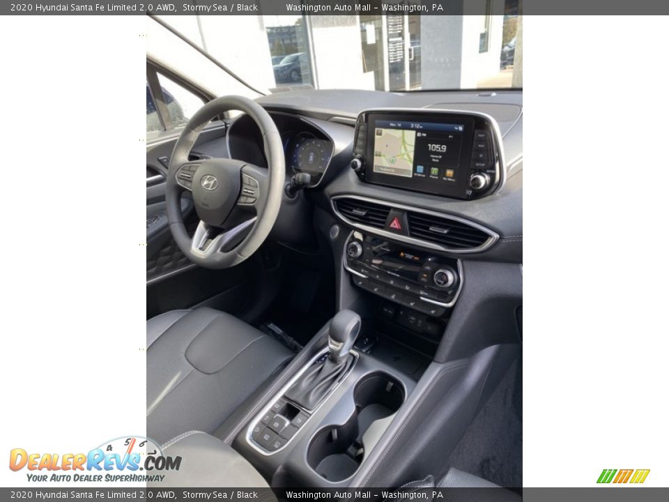 2020 Hyundai Santa Fe Limited 2.0 AWD Stormy Sea / Black Photo #32