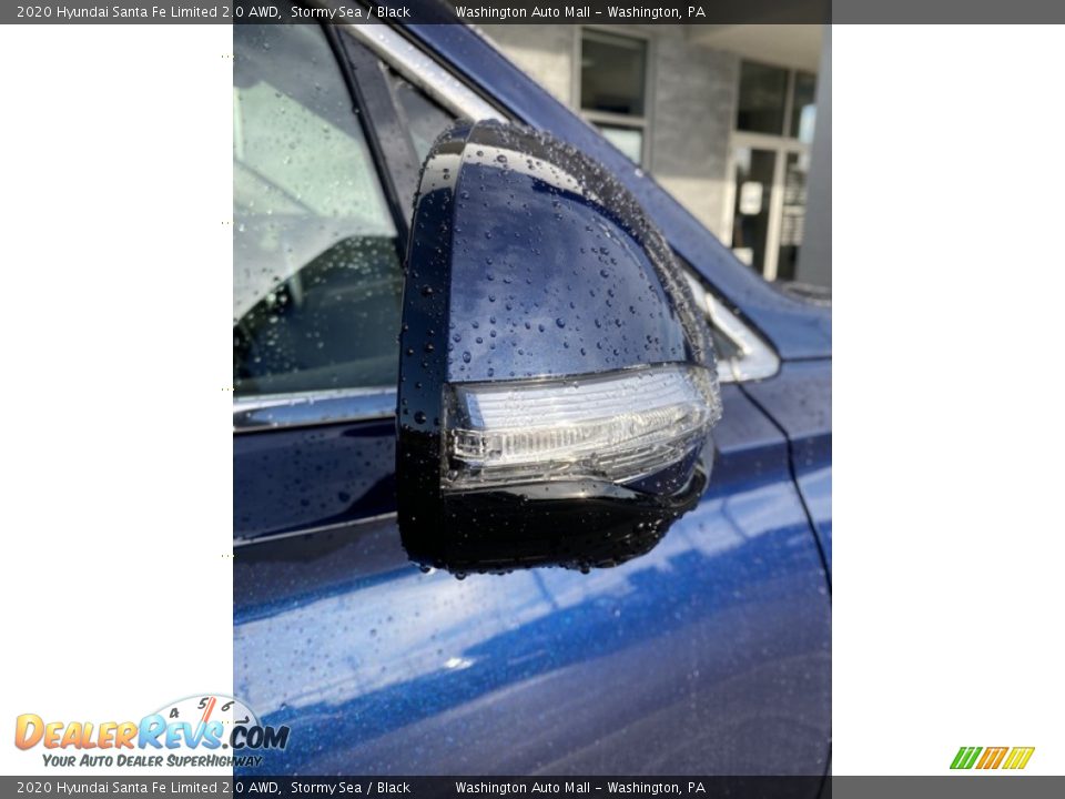 2020 Hyundai Santa Fe Limited 2.0 AWD Stormy Sea / Black Photo #33