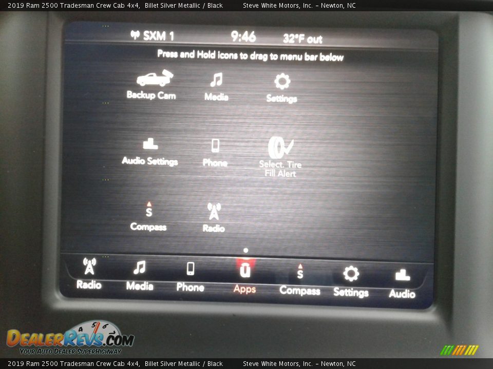 2019 Ram 2500 Tradesman Crew Cab 4x4 Billet Silver Metallic / Black Photo #21