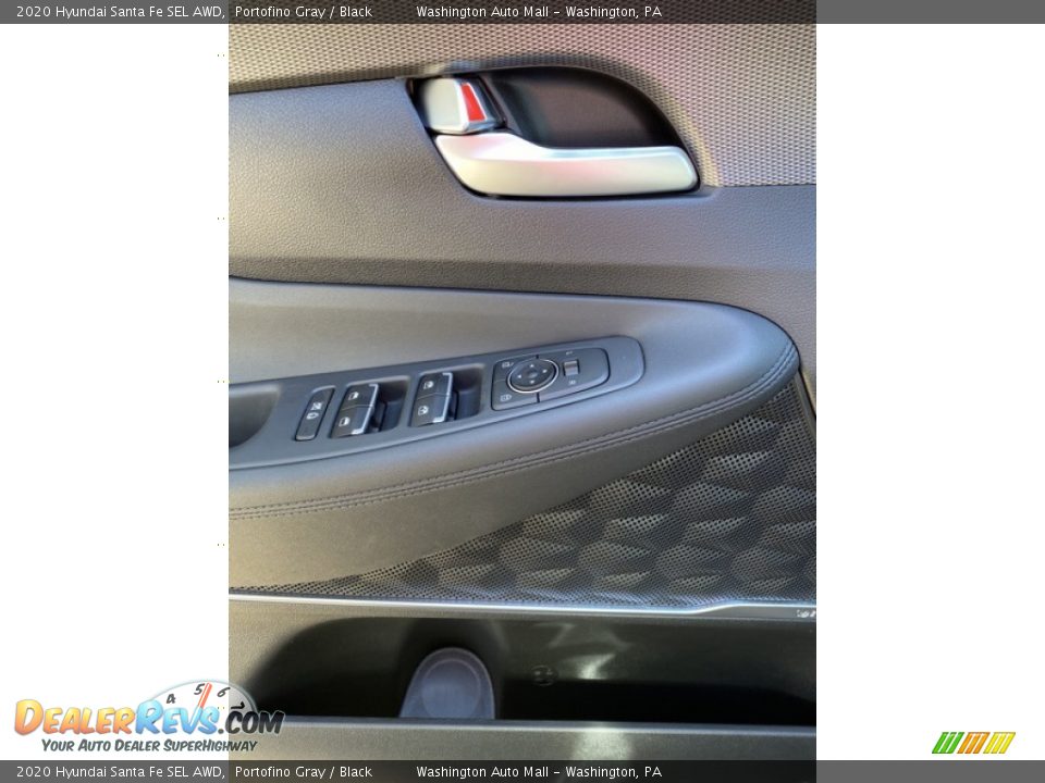 2020 Hyundai Santa Fe SEL AWD Portofino Gray / Black Photo #12
