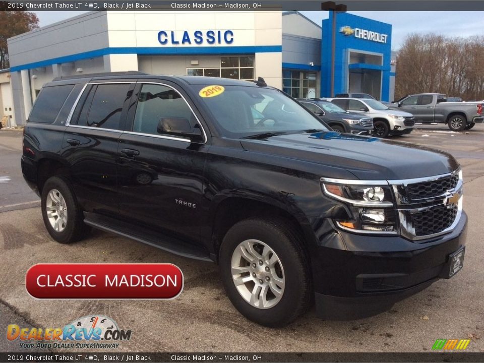 2019 Chevrolet Tahoe LT 4WD Black / Jet Black Photo #1